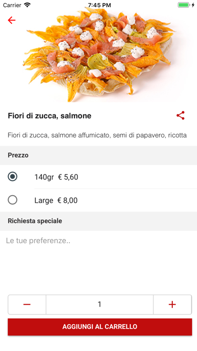 La pinseria Screenshot