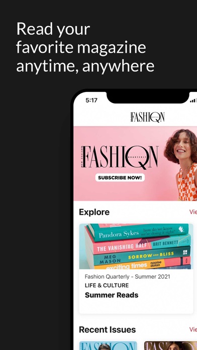 New Zealand Fashion Quarterly Screenshot