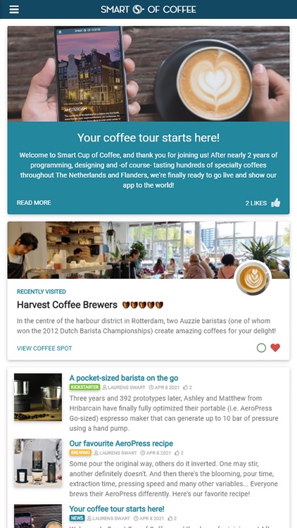 Smart Cup of Coffee