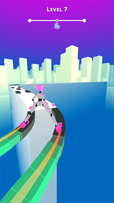 Sky Roller - Fun runner gameのおすすめ画像4