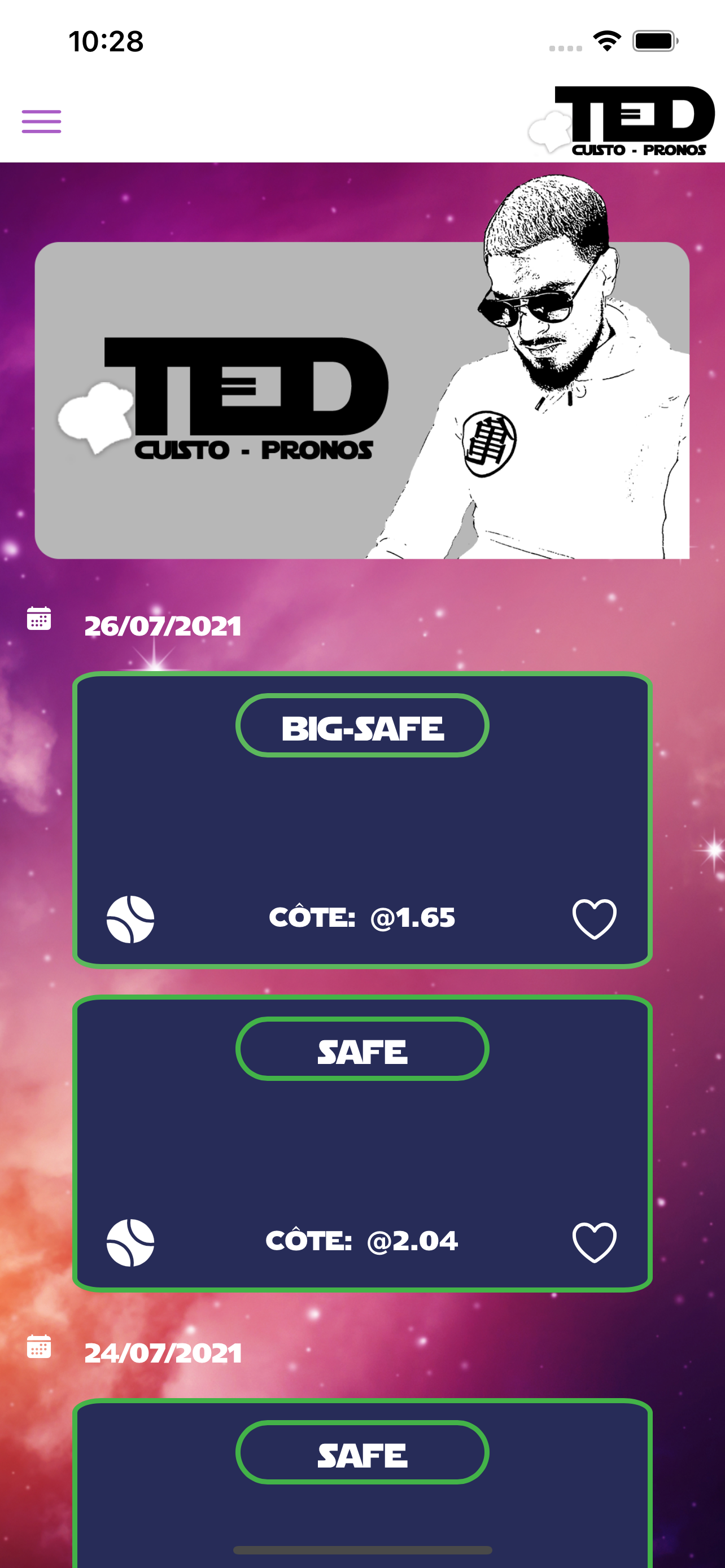 TED PRONOS CUISTO