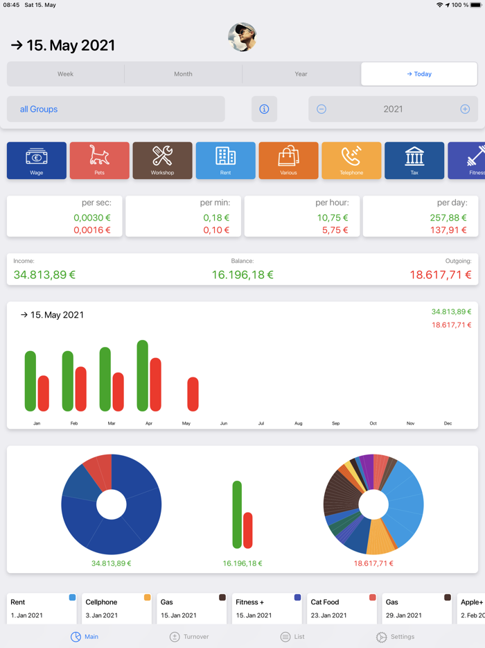 Live Budget - Money Manager