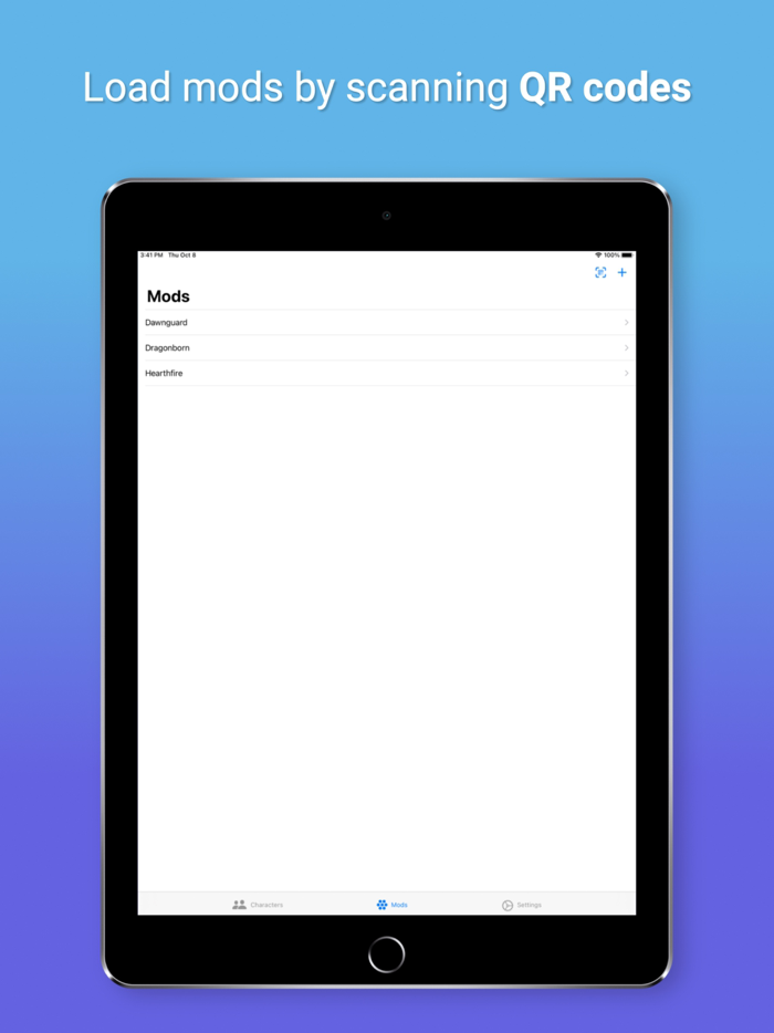 Character Tracker for Skyrim
