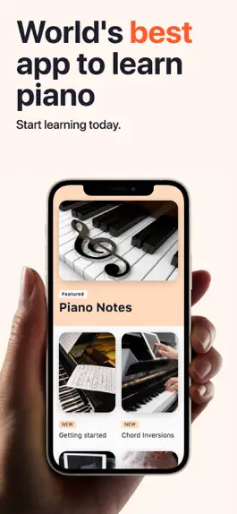 Game screenshot Piano Lessons for Beginners mod apk