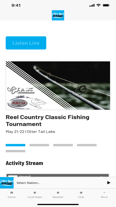 Lakes Area Radio Screenshot