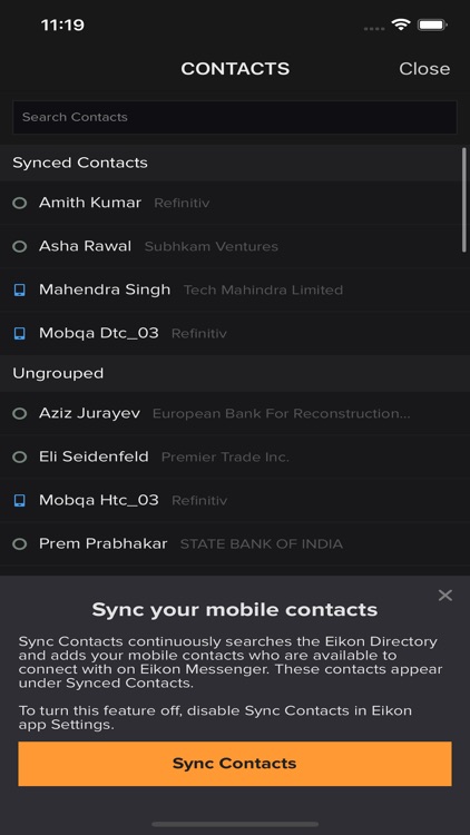 Refinitiv Eikon screenshot-5