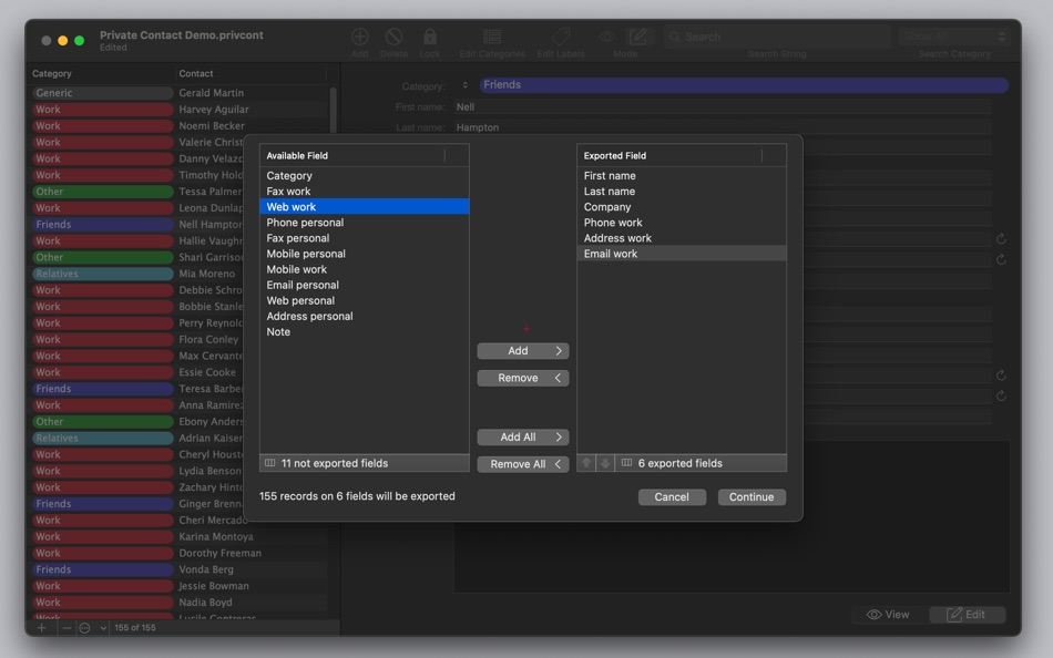 #8. Private Contact (macOS) 由: Roberto Panetta