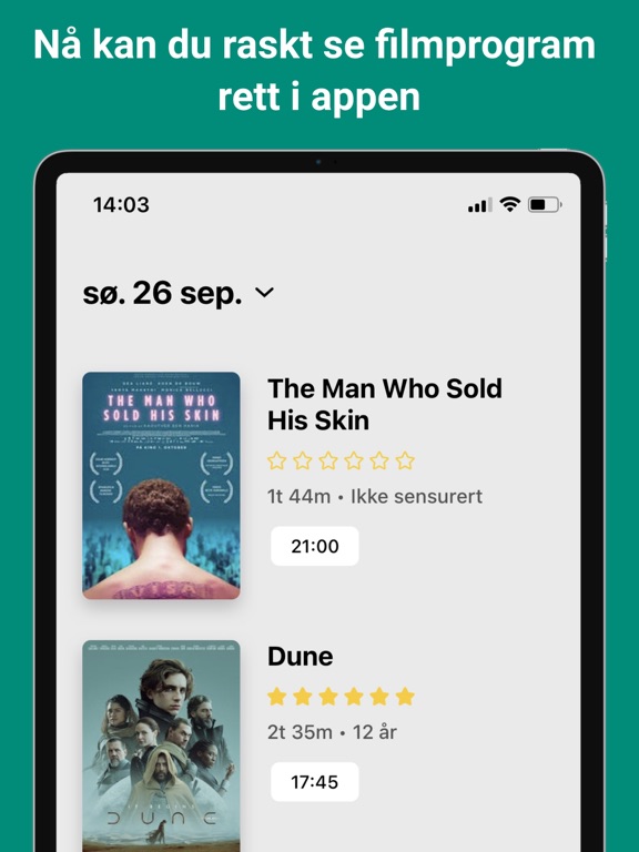 App screenshot
