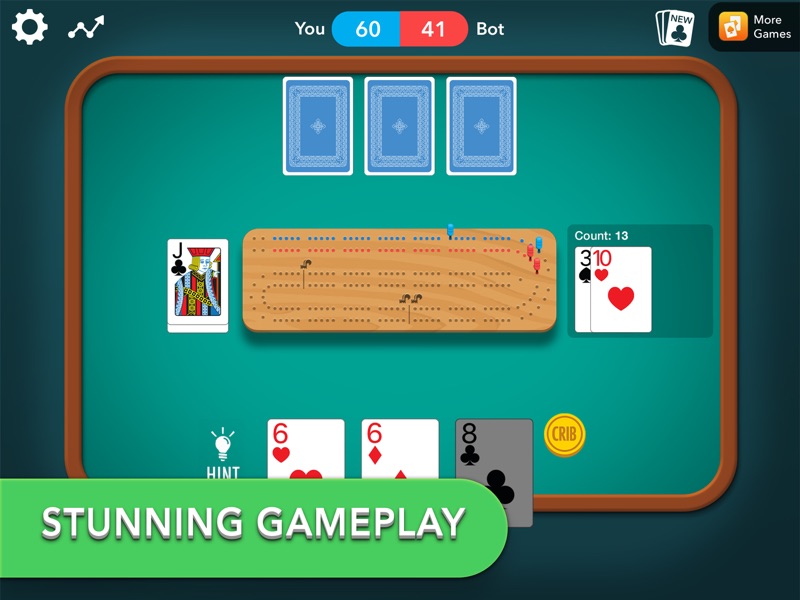 Cribbage card game screenshot 7