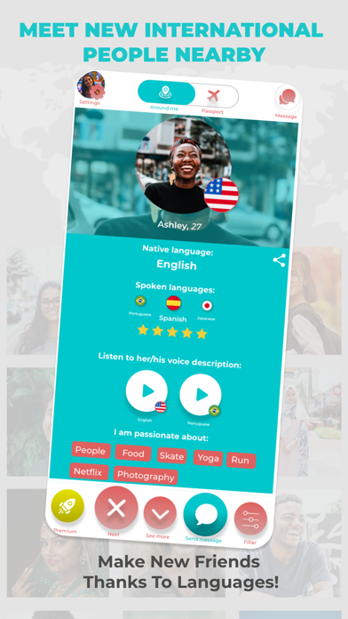 Leeve-Language-Friends-Nearby Screenshot