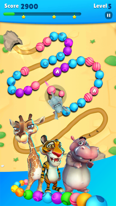 Marble Wild Friends Screenshot