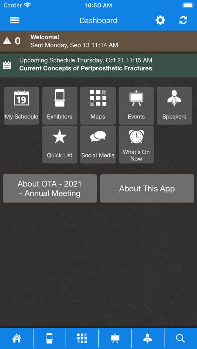 Orthopaedic Trauma Association Screenshot