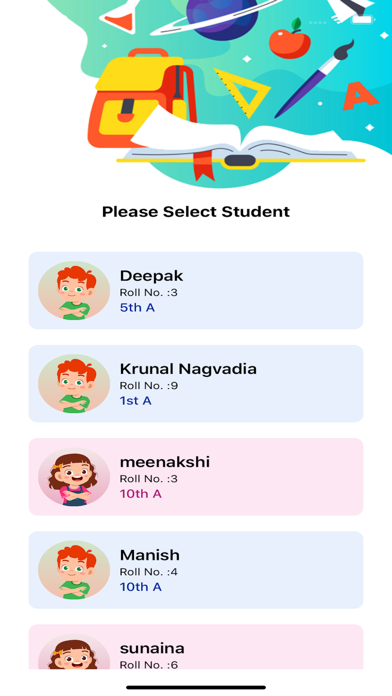 Class ON - Parents App Screenshot