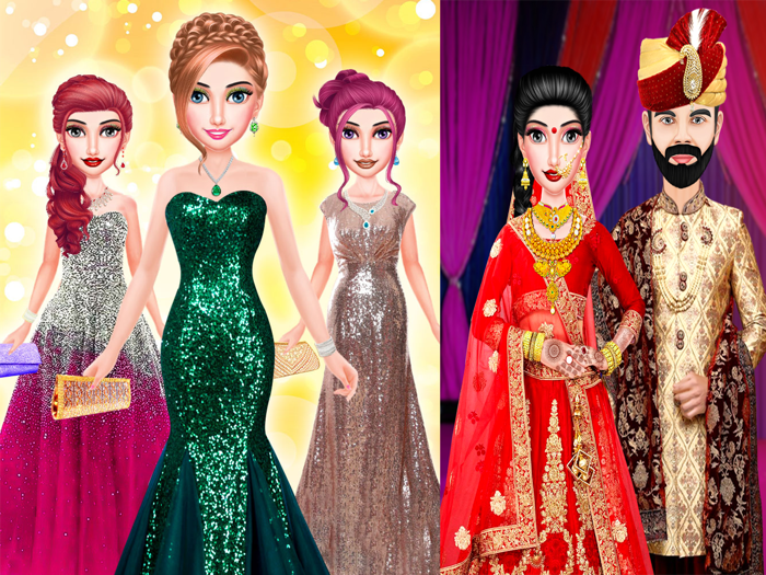 Royal Wedding Beauty SalonGirl