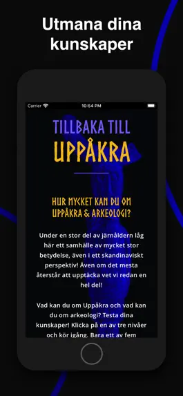 Game screenshot Uppåkra Quiz hack