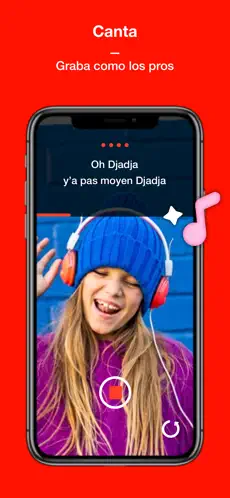 Captura de Pantalla 1 Cizoo, canta canciones karaoke iphone