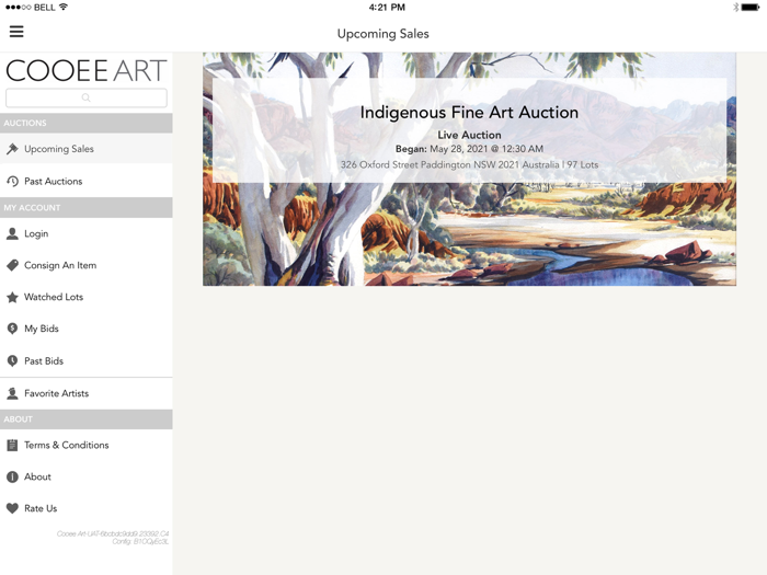 Cooee Art Auctions
