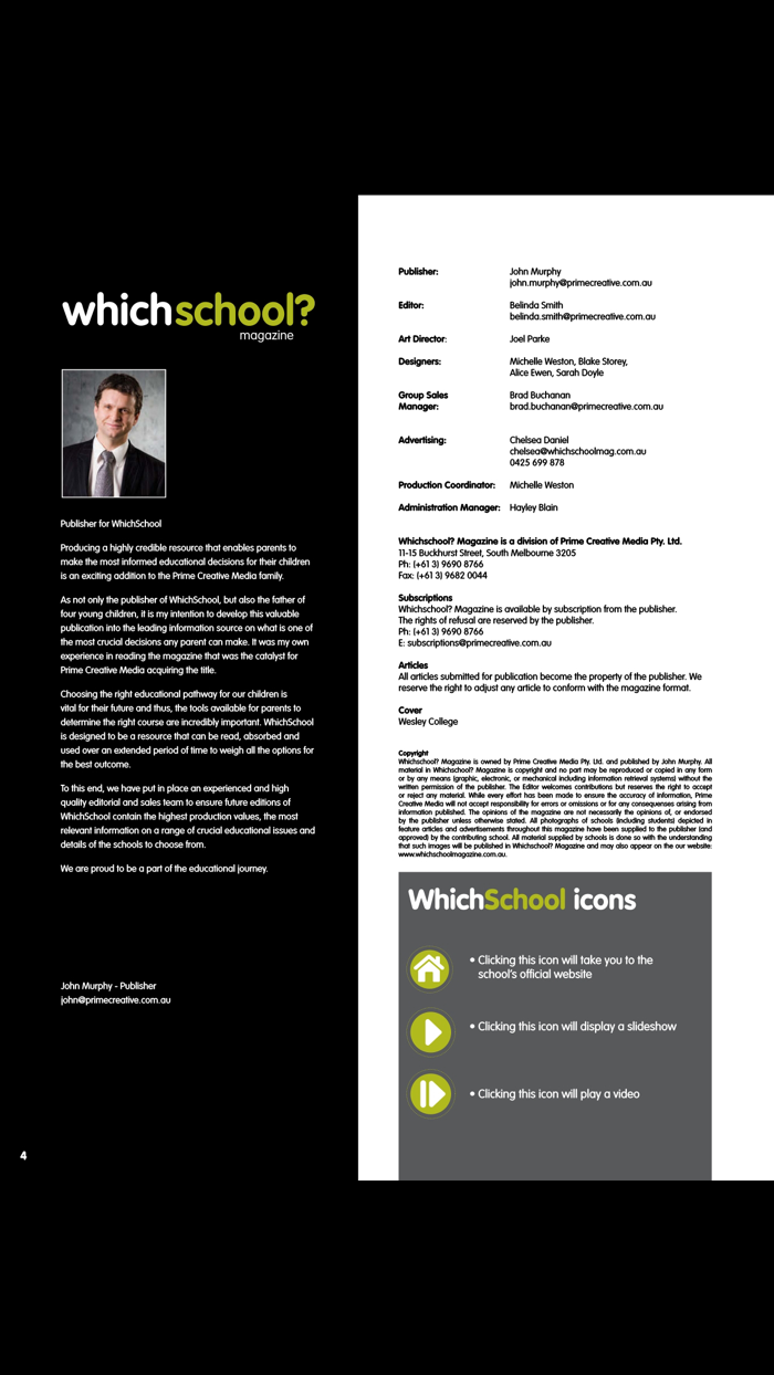 Whichschool Magazine VI‪C