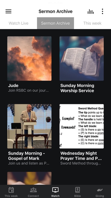 Rock Spring Baptist Church Screenshot