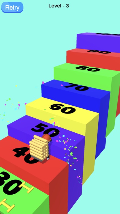 bridge race 3D screenshot-3