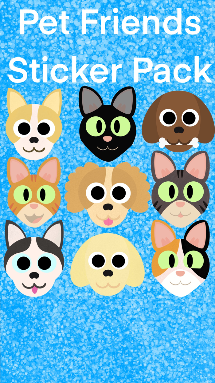 Pet Friends Sticker Pack