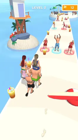 Game screenshot Beach Party Run 3D apk