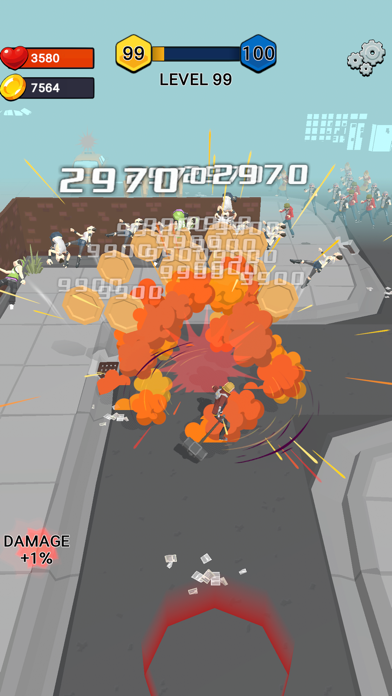 Street Fighting 1vs100 Screenshot