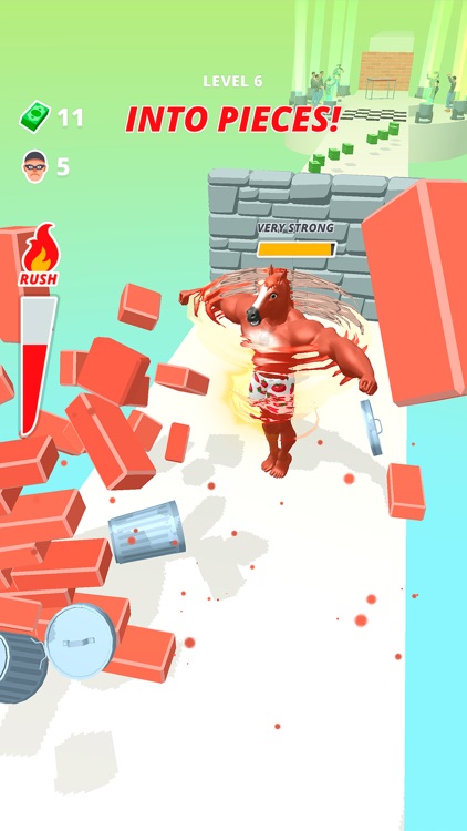 Muscle Rush - Destruction Run screenshot-5