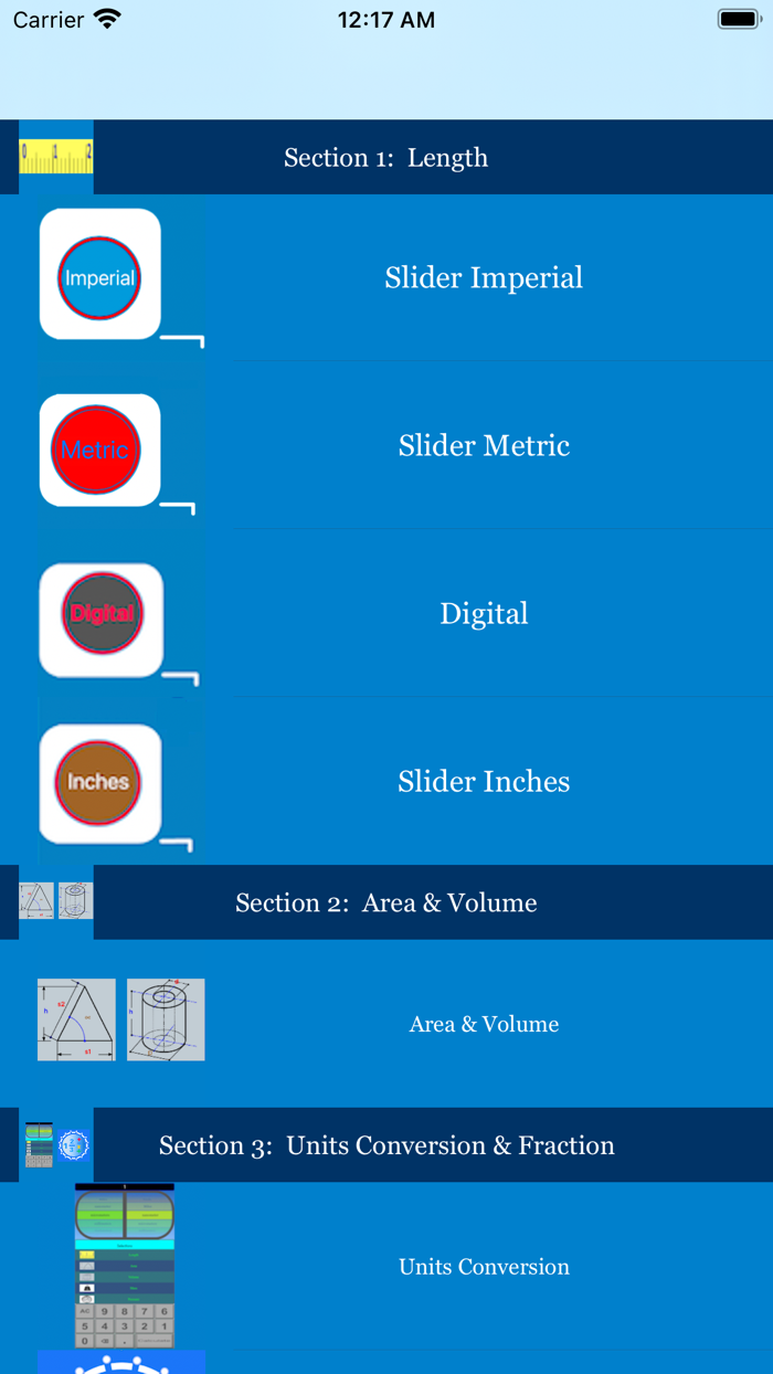 Dimensions Lite Calculator