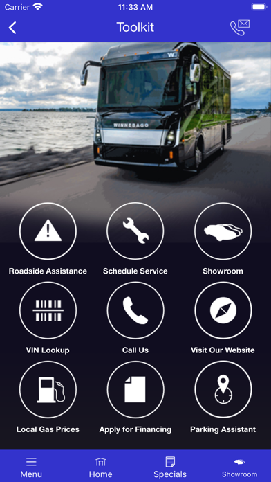 Roy Robinson DealerApp Screenshot