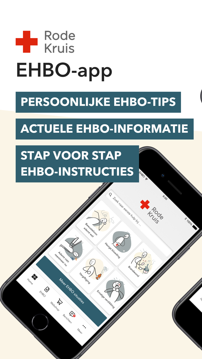 EHBO-app - Rode Kruis