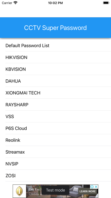 CCTV Super Password Screenshot