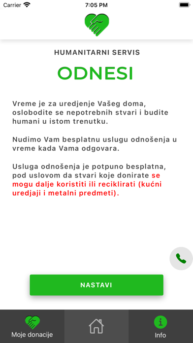 Odnesi Screenshot 2 - AppWisp.com Odnesi Screenshot 2 - AppWisp.com