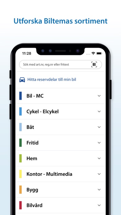 Biltema Screenshot