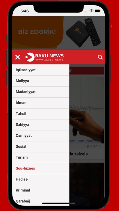 Baku News screenshot 1