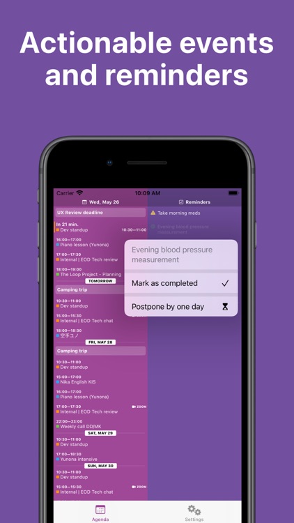 TwinOutlook - Agenda control screenshot-3