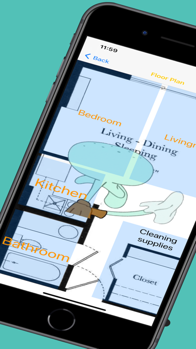 Handy House Cleaner App Screenshot