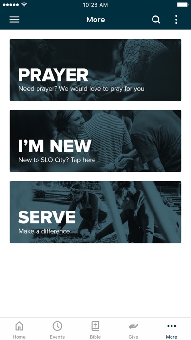 SLO City Church Screenshot