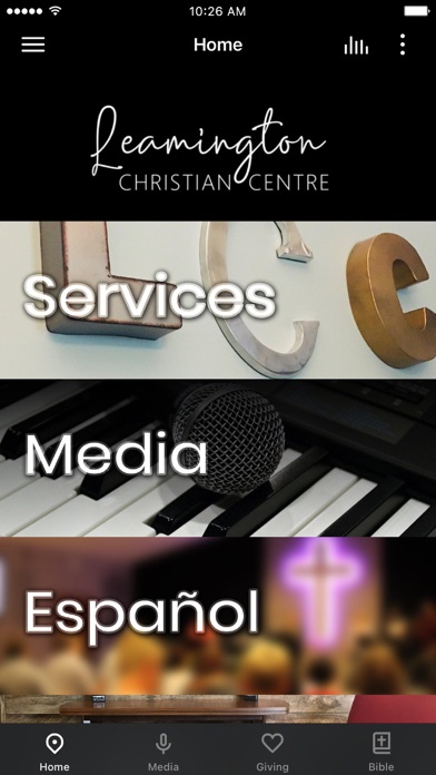 Leamington Christian Centre Screenshot