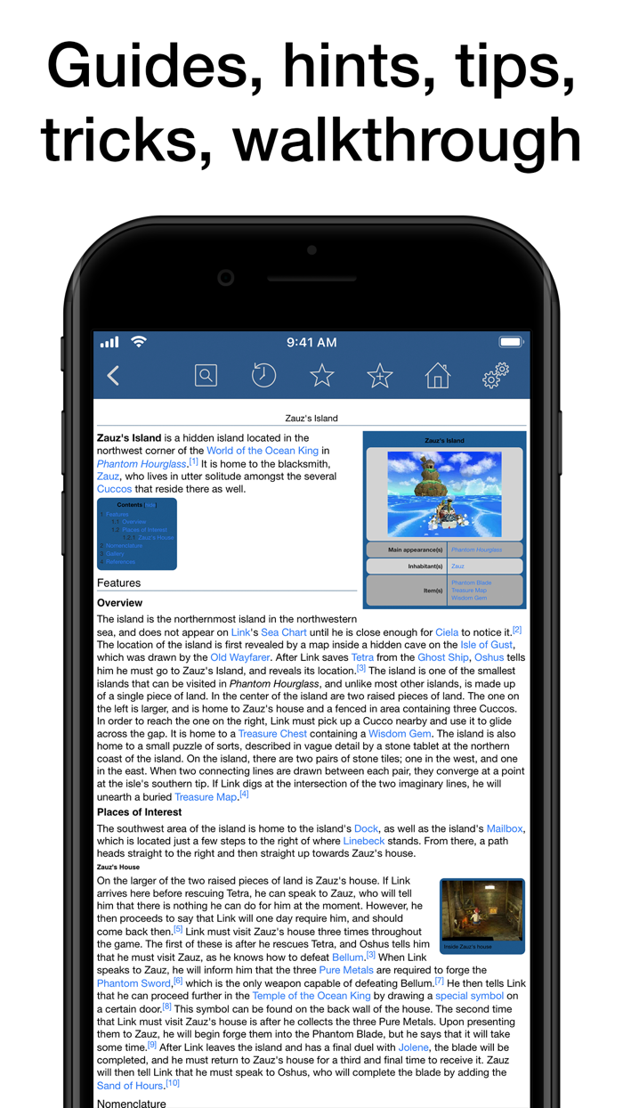 Pocket Wiki for Zelda
