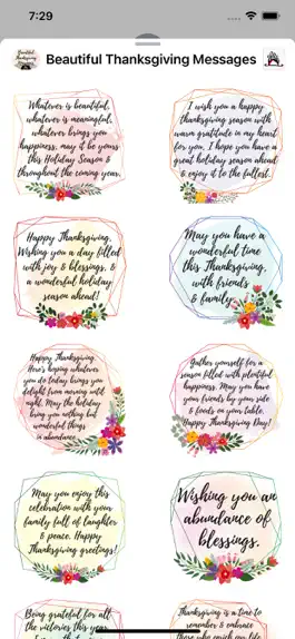 Game screenshot Beautiful Thanksgiving Message hack