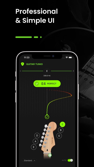 Guitar Tuner - GuitarTunio Screenshot