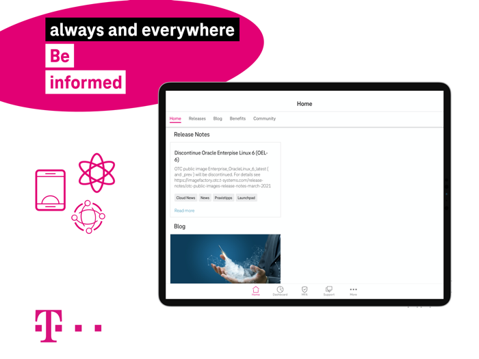 Open Telekom Cloud App