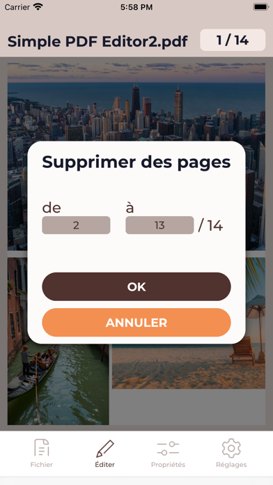 Screenshot #2 pour Éditeur PDF simple
