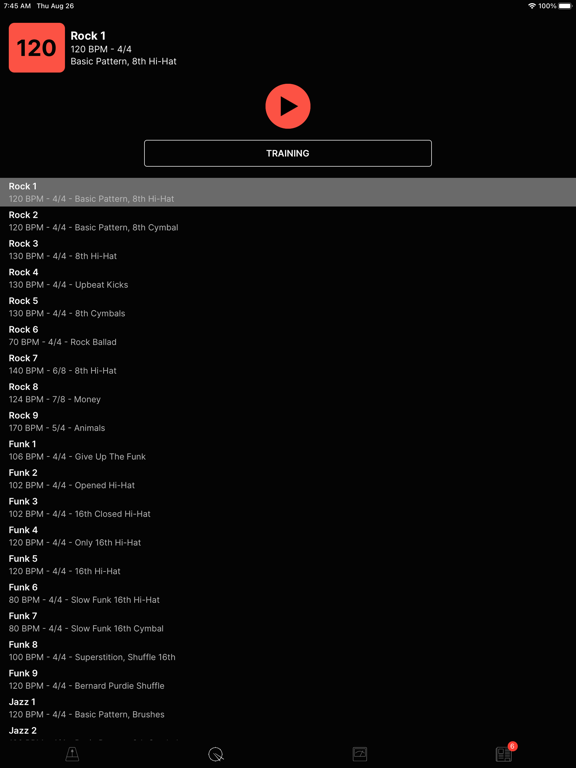 Screenshot #5 pour SBL Groove Trainer