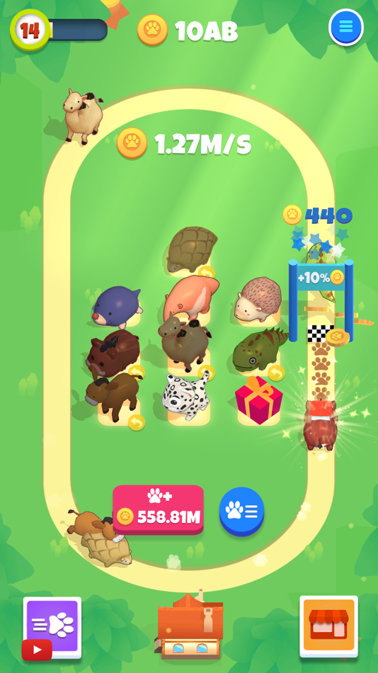 #2. Pet Merge Run (iOS) 由: Phuong Ta