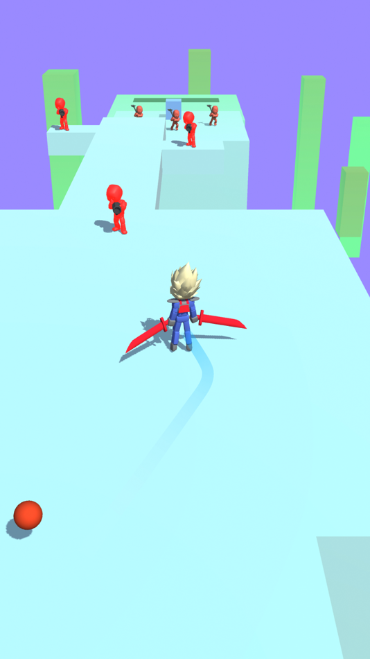 #4. Sword Ninja - Slice It All Fun (iOS) Podle: Yalcin Catar