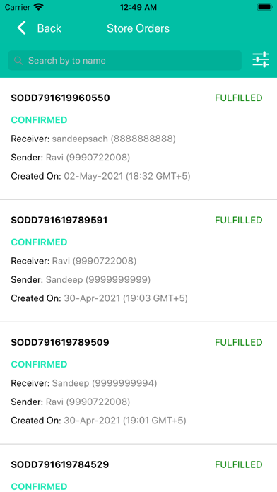 Giftcard & Voucher Screenshot