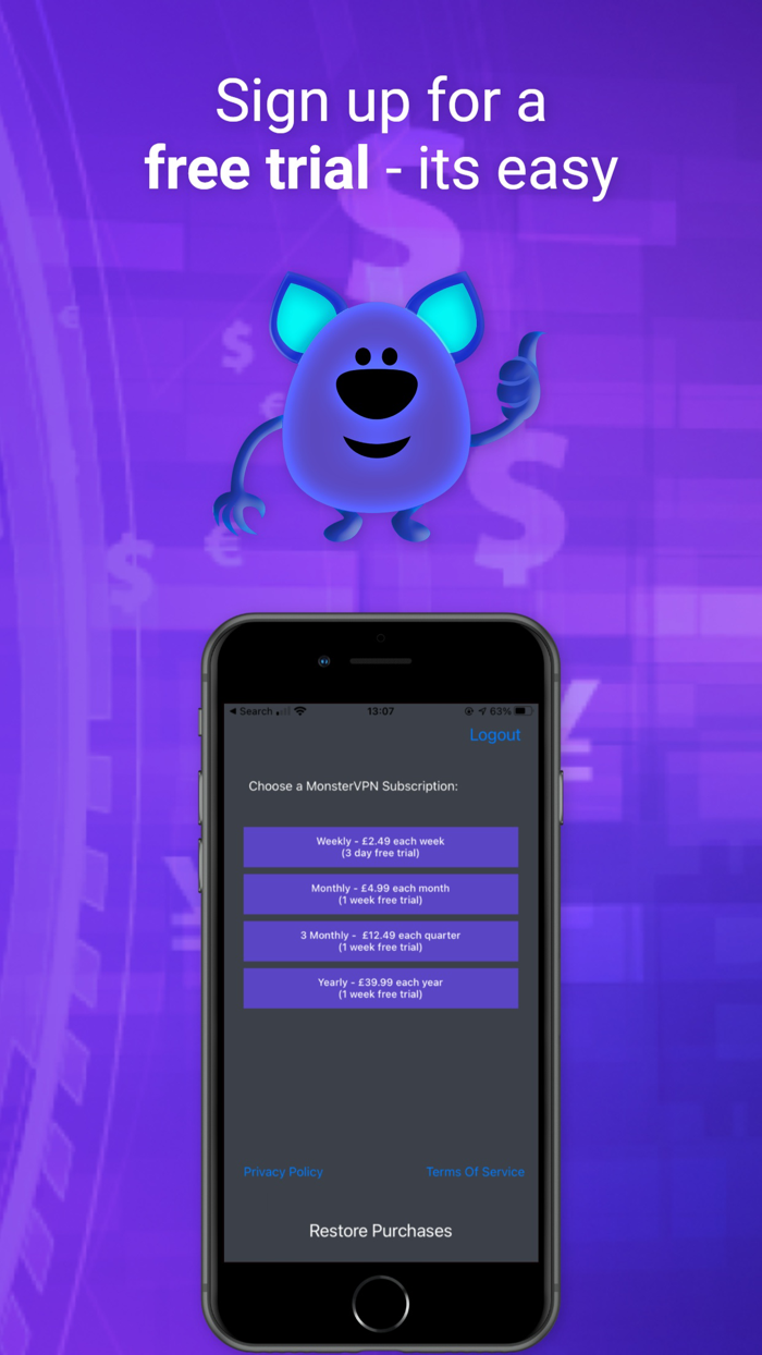 Monster VPN - No Logs UK Best