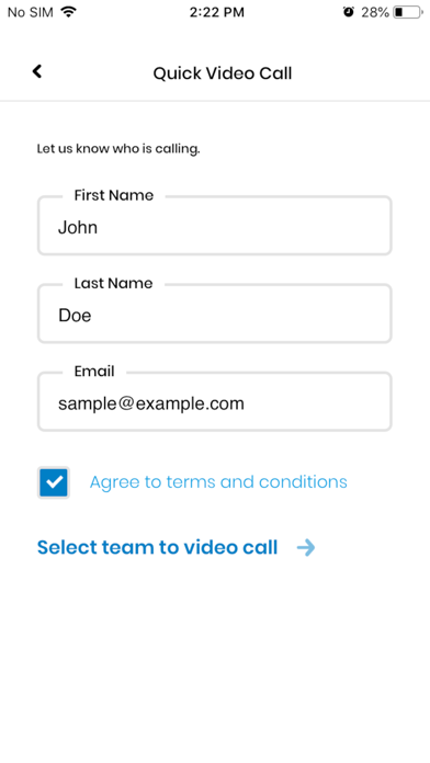 Commercial Bank Video Banking Screenshot